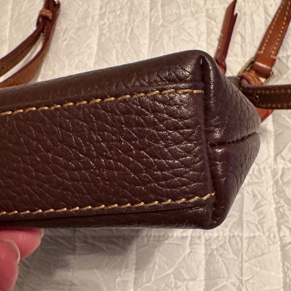 Dooney & Bourke Dark Brown Crossbody Bag - Picture 6 of 14